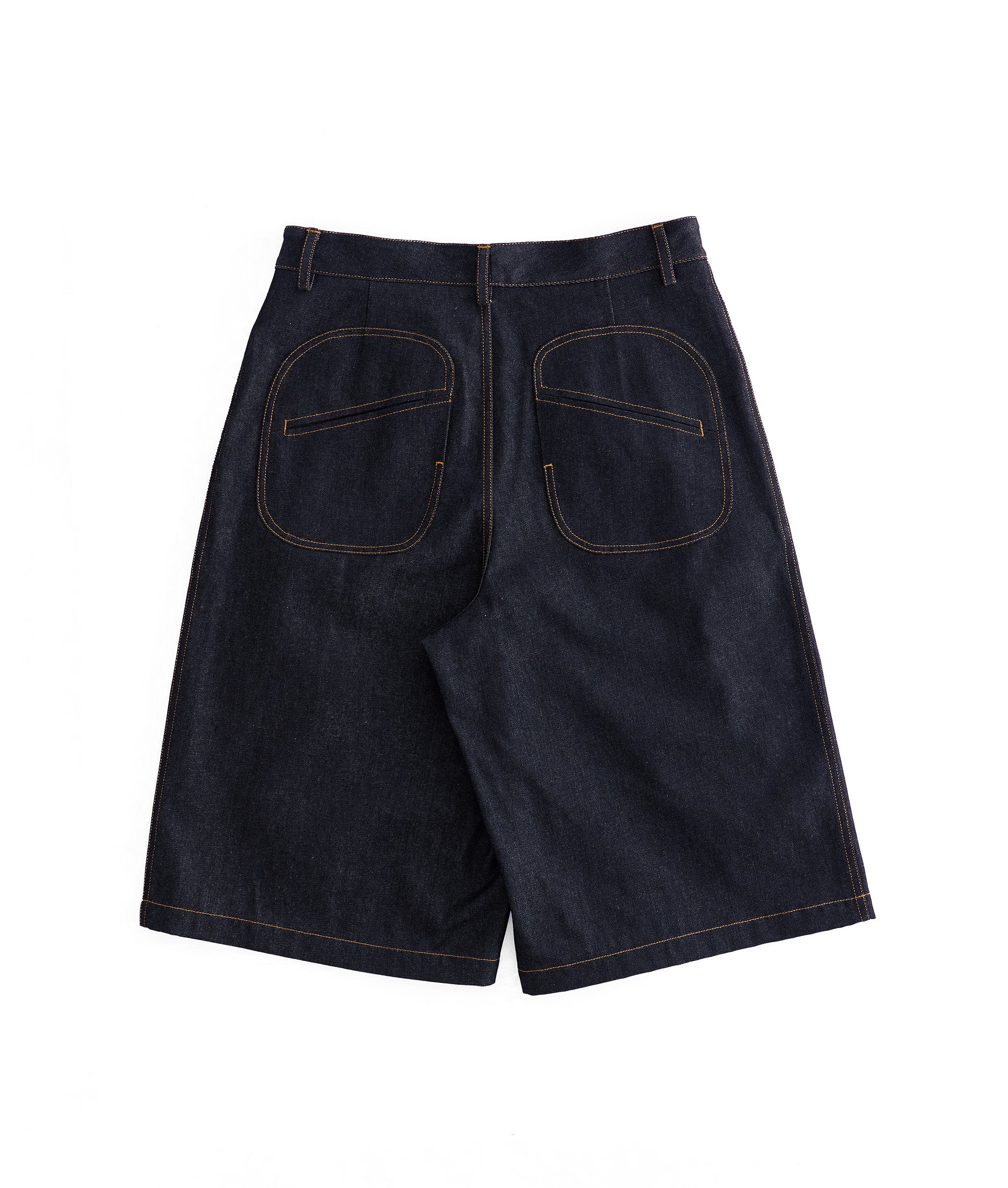 e-pocket denim shorts