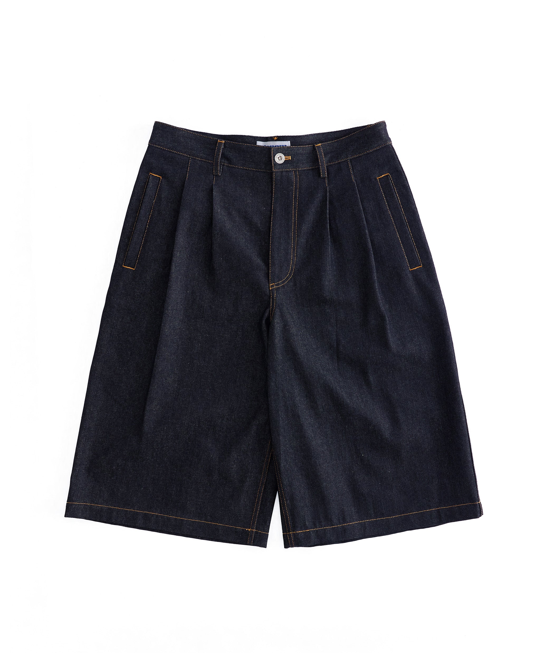 e-pocket denim shorts